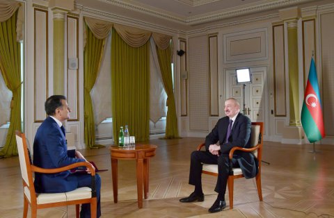Prezident İlham Əliyev Real TV-yə müsahibə verib - VİDEO