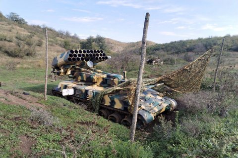 Qarabağda özüyeriyən artilleriya qurğuları aşkarlandı