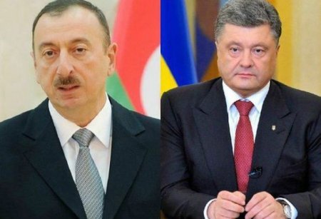 Azərbaycan və Ukrayna prezidentləri arasında telefon danışığı olub
