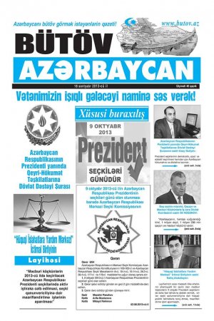 Xüsusi buraxılış prezident seçkisinə həsr olunub