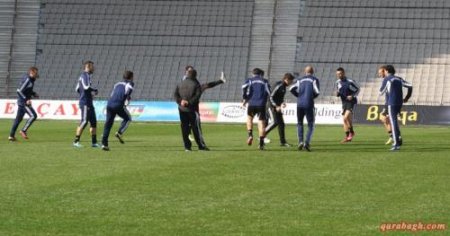   "Qarabağ" "Sumqayıt"la oyunun hazırlıqlarını davam etdirir