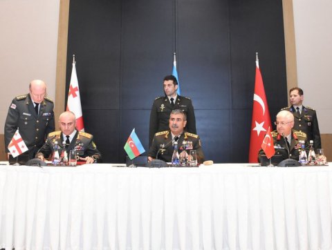 Azərbaycan, Türkiyə, Gürcüstan arasında hərbi protokol imzalandı