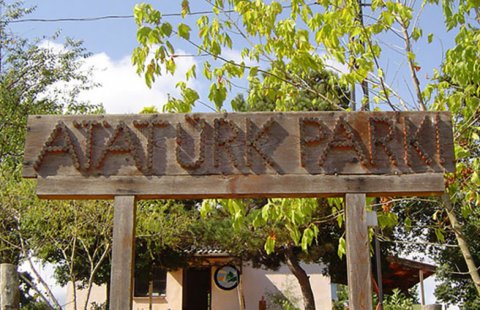 Bakı şəhəri Nərimanov rayonunda yerləşən Atatürk parkı əsaslı təmir olunur