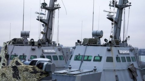 Rusiya bir il əvvəl saxladığı üç Ukrayna hərbi gəmisini geri qaytardı