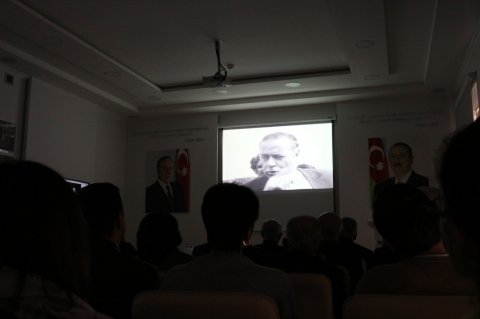 ADMİU-da “Ulu Öndər” filmi təqdim edilib