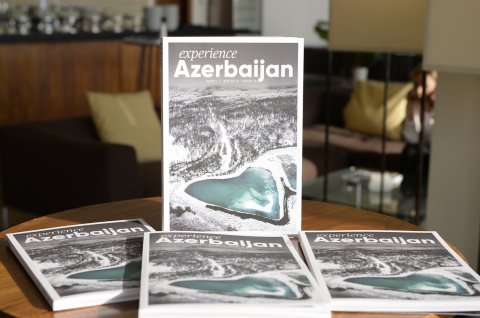 Azərbaycan turizmini dünyada tanıdan jurnalın təqdimatı keçirilib - FOTOLAR