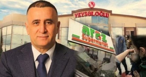 Aydın Talıbovun “krışa”sı uçdu… - “Veysəloğlu”nun “Araz” marketində nə baş verib ?