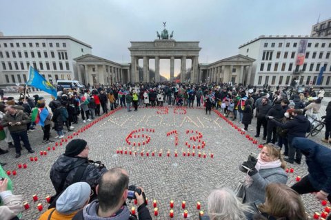 Berlində Xocalı qurbanlarının xatirəsi yad edildi - FOTO
