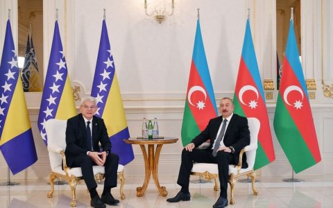 Bosniya və Herseqovinanın lideri Azərbaycan Prezidentini təbrik edib