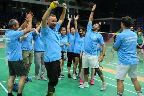 Həvəskar badmintonçular arasında turnir təşkil edilib