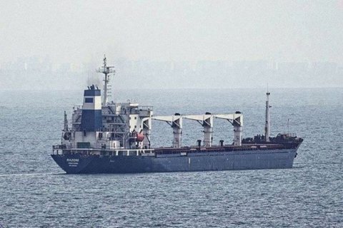 Ukraynadan daha bir gəmi Türkiyəyə yollandı