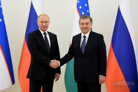 Putin Özbəkistan prezidentinə zəng etdi