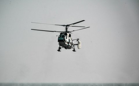Şəkidə yanğının söndürülməsinə 2 helikopter cəlb olundu