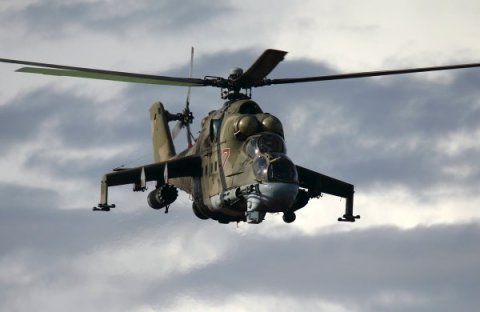 Xersonda Rusiyanın helikopteri vuruldu