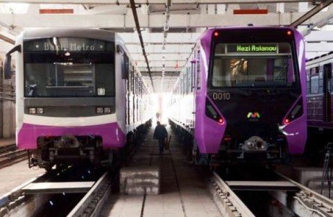 Metroda daha 2 yeni qatar xəttə buraxılır