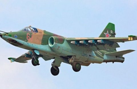Rusiyanın daha bir Su-25 təyyarəsi vuruldu
