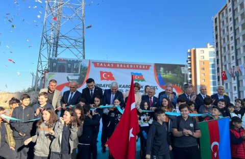 Türkiyədə Qardaşlıq Parkı açıldı