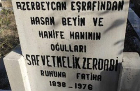 Zərdabinin oğlunun məzarı tapıldı