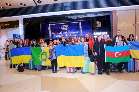 30 nəfər azyaşlı ukraynalı Azərbaycanda
