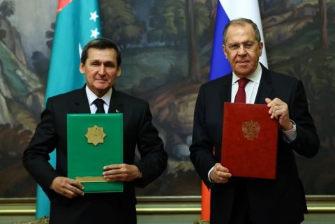 Rusiyayla Türkmənistan arasında yeni sənəd imzalandı