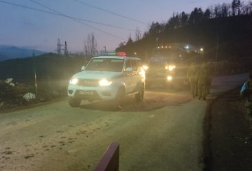 Sülhməramlıların daha 2 avtomobili Laçın yolundan keçdi