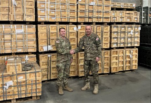 ABŞ-dan Gürcüstana 140 tonluq hərbi yardım