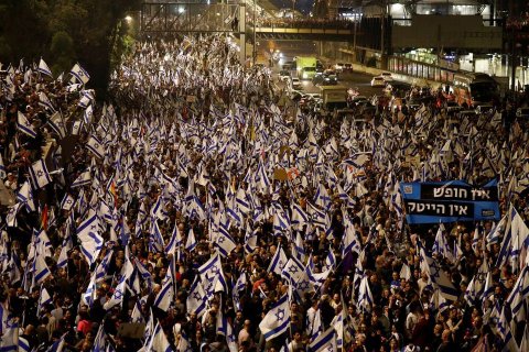 İsrail Prezidenti etirazçılara çağırış etdi