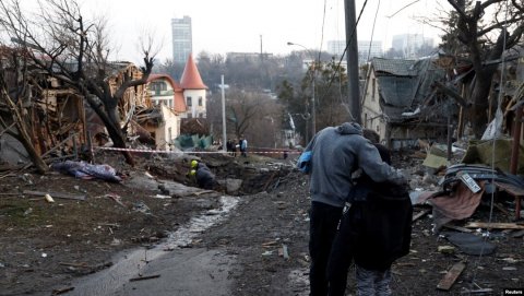 Rusiya Ukraynanın 9 vilayətini atəşə tutdu
