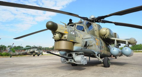 Rusiyaya məxsus helikopter qəzaya uğradı - Pilotlar öldü