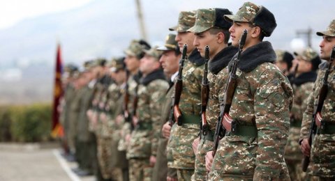 Ehtiyatda olan erməni hərbiçilər orduya çağırıldı
