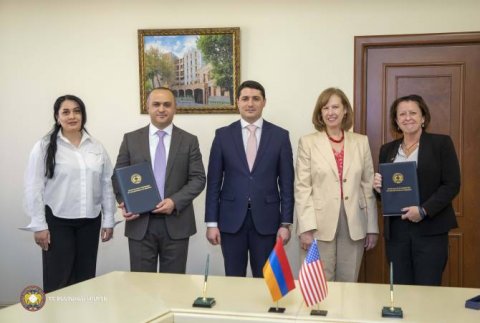 Ermənistanla ABŞ arasında memorandum imzalandı