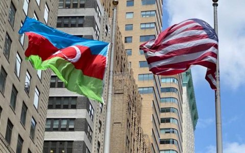Nyu-York şəhərində Azərbaycan bayrağı ucaldıldı