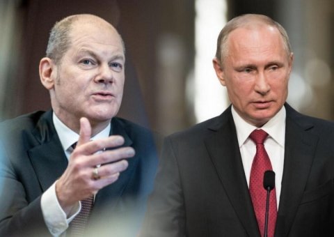 Olaf Şolts yaxın zamanlarda Putinlə danışmağı planlaşdırır