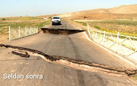 Sel zamanı dağılan körpü yenidən salınır