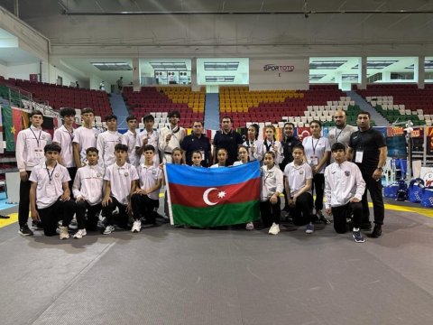 Taekvondoçularımız Ankarada keçirilən çempionatda 4 medal qazandı