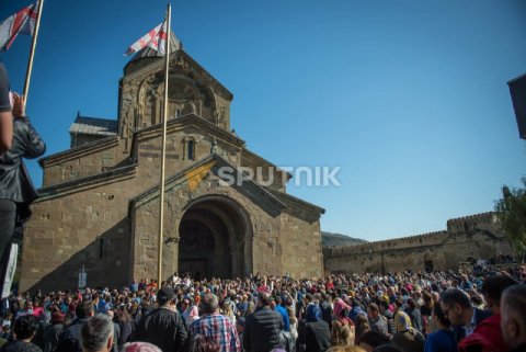 Gürcüstan dini bayramını qeyd edir