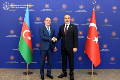 Azərbaycan və Türkiyə XİN Başçıları görüşdü