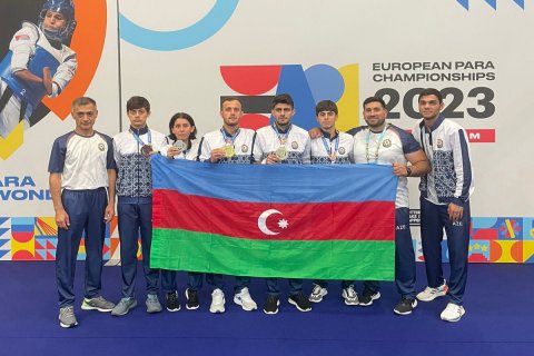 Millimiz Avropa çempionatında 5 medal qazandı