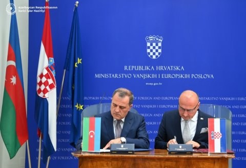 ADA Universitetiylə Xorvatiyanın Diplomatik Akademiyası arasında Memorandum imzalandı