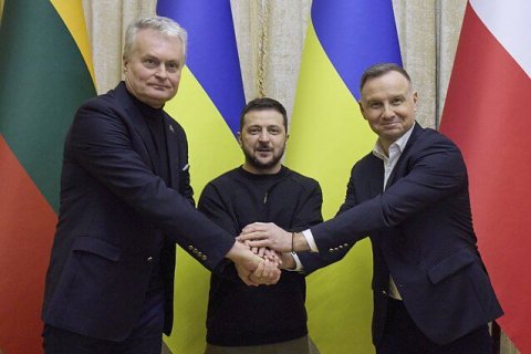 Ukrayna və Polşanın dövlət başçıları görüşdü