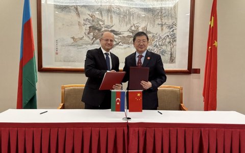 Azərbaycanla Çin arasında Anlaşma Memorandumu imzalandı