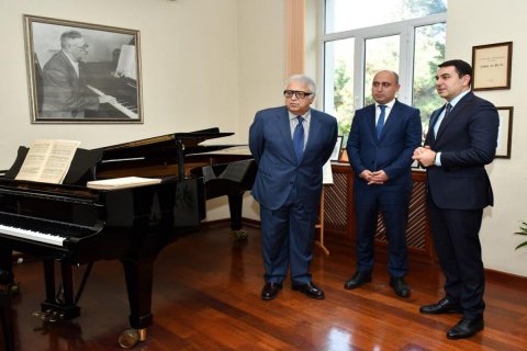 Nazirlər Bakı Musiqi Akademiyasını ziyarət etdi