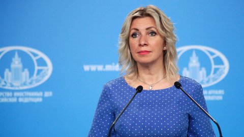 Zaxarova Ermənistanın Ukraynayla bağlı konfransda iştirakına rəy bildirdi