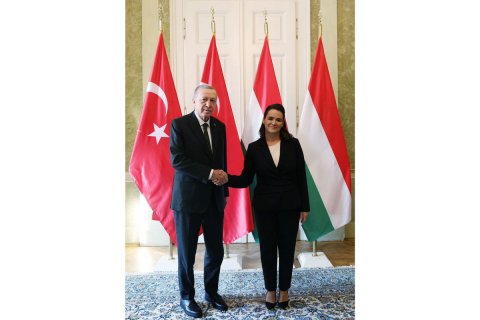 Türkiyə və Macarıstan prezidentləri görüşdü