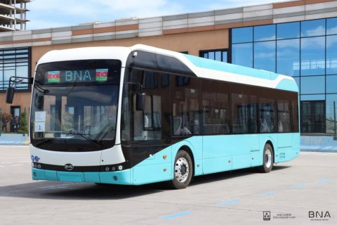 Yeni ildən elektrik avtobusları fəaliyyət göstərəcək