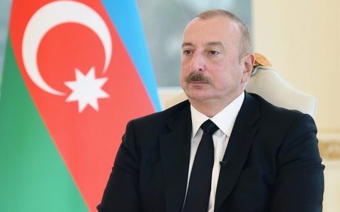 İlham Əliyev: “Biz hamımız xoşbəxtik ki, bu böyük Zəfərin əldə olunmasında iştirak etmişik”