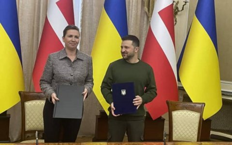 Ukraynayla Danimarka arasında təhlükəsizlik sazişi imzalandı