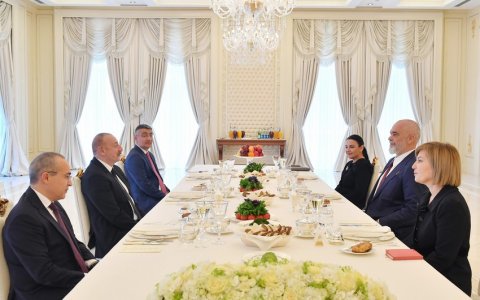 Prezident Albaniyanın Baş naziriylə görüşdü