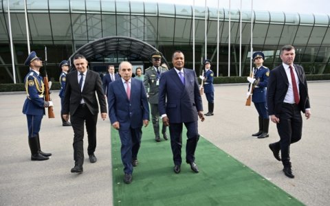 Konqo Prezidentinin Azırbaycana səfəri başa çatdı