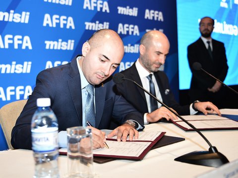 AFFA yeni sponsorluq müqaviləsi imzaladı - FOTO
